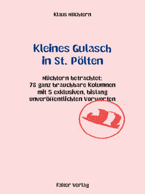 cover image of Kleines Gulasch in St. Pölten